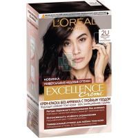 LOREAL EXCELLENCE Creme краска д/волос тон 2U (универс. очень темно-каштановый) L Oreal/Франция