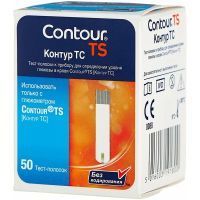 Тест-полоска Contour TS №50 PHC Corporation In Vitro Diagnostics Div/Япония