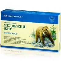 Медвежий жир капс. №100 Фитосила/Россия
