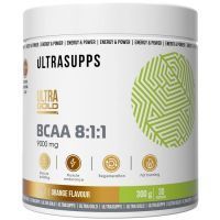 ULTRASUPPS Ultra Gold БЦАА 8:1:1 пор. 300г (апельсин) банка Ultra Energy Supplements Trading L.L.C/ОАЭ