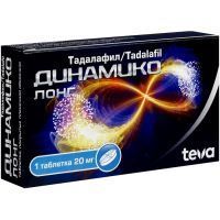 Динамико лонг таб. п/пл. об. 20мг №1 Teva Pharma S.L.U./Испания