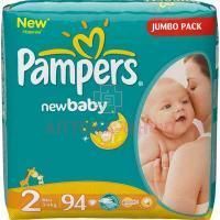 Подгузники PAMPERS New Baby Dry Mini (3-6кг) №94 Проктер энд Гэмбл