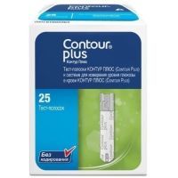 Тест-полоска Contour Plus №25 PHC Corporation/Япония Тест-полоска Contour Plus №25 PHC Corporation/Япония