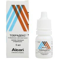 ТобраДекс фл.-кап. (капли глазн.) 5мл Novartis Pharma/Бельгия