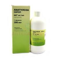 Лактулоза фл.(сироп) 667мг/мл 500мл №1 с мерн. стак. АВВА РУС