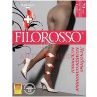 Колготы FILOROSSO Бразильский эффект 70den 1 кл. разм. 3 (беж.) Петротекс