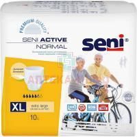 Подгузники-трусики для взрослых SENI ACTIVE Normal Extra Large №10 Белла-Восток