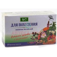 Чай лечебный АЛТАЙСКИЙ №7 для похудения пак.-фильтр 1,5г №20 Универсал-Фарма/Россия