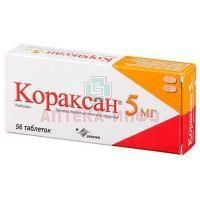 Кораксан таб. п/пл. об. 5мг №56 Сердикс