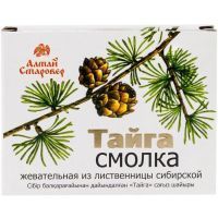 Жевательная резинка ЖИВИЦА ТАЕЖНАЯ Смолка Тайга №6 Алтайский нектар/Россия