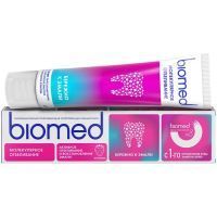 Зубная паста Biomed HEALTHYWHITE Активное отбеливание и восстановление эмали Клубника 65г Органик Фармасьютикалз/Россия