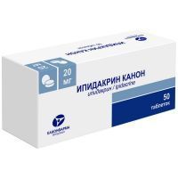 Ипидакрин Канон таб. 20мг №50 Канонфарма Продакшн