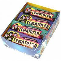 Гематоген традиционный + плитка 35г (детский) Семейка вампиров Факел-Дизайн