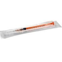 Шприц инсулиновый с иглой 1мл U-100 (3-х комп.) (0,45х12мм) 26G №1 SFM Hospital Products/Германия