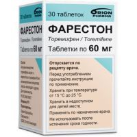 Фарестон таб. 60мг №30 Orion/Финляндия