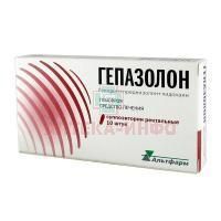Гепазолон супп. рект. №10 Альтфарм
