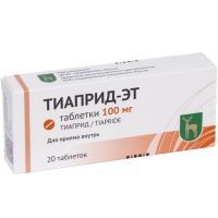 Тиаприд-ЭТ таб. 100мг №20 Московский эндокринный завод (МЭЗ)/Россия