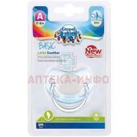 Соска-пустышка CANPOL BABIES латекс. Basic (0-6мес.) (арт. 250989307) (Canpol Babies/Польша)