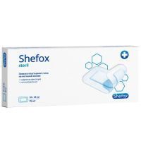 Повязка Shefox пластырного типа 10х25см №25 Бергус/Россия