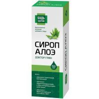 Будь здоров! Доктор Грин фл.(сироп) Алоэ 150мл Грин Сайд/Россия