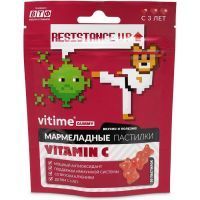 Витамин С Витайм пастилки жев. №30 (клубника) Внешторг Фарма/Россия