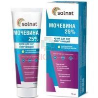 Крем МОЧЕВИНА 25% д/ног смягчающий СолНат 75мл Натуральные косметические масла