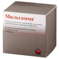 МИЛЬГАММА амп.(р-р д/ин.) 2мл №25 Solupharm/Германия