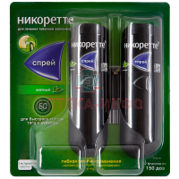 Никоретте спрей 150доз 13,2мл №2 (мята) McNeil AB/Швеция