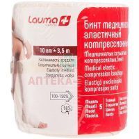 Бинт эласт. LAUMA (Лаума) 10см х 3,5м средней растяж. с застежкой Lauma/Латвия