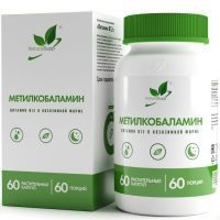 Метилкобаламин (Витамин в12) VEG NaturalSupp капс. №60 Натуральные добавки/Россия