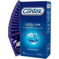 Презерватив CONTEX №12 Long Love (пролонгирующие) Reckitt Benckiser/Таиланд