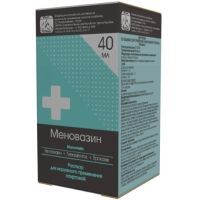 Меновазин фл.(р-р спирт. наружн.) 40мл Флора Кавказа