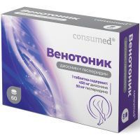 Венотоник Диосмин+Гесперидин Консумед таб. 500мг №60 НПК Физтех Инжиниринг