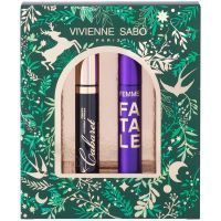 Набор тушь VIVIENNE SABO Cabaret тон-01 9мл + тушь объемная Femme Fatale тон-01 9мл Ancorotti Cosmetics/Италия