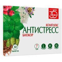 Комплекс Антистресс таб. №30 Биокор/Россия