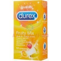 Презерватив DUREX Fruity Mix №12 Reckitt Benckiser Healthcare/Великобритания