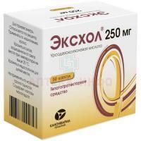 Эксхол капс. 250мг №50 уп. конт. яч. пач. карт. Канонфарма Продакшн