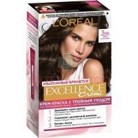 LOREAL EXCELLENCE краска д/волос №300 (Темно-каштановый) L Oreal/Франция