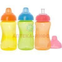 Поильник КУРНОСИКИ 17111 непроливайка с мягк. носиком-трубочкой Zenith Infant Products/Таиланд