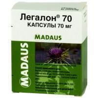 Легалон 70 капс. 70мг №30 Madaus/Германия