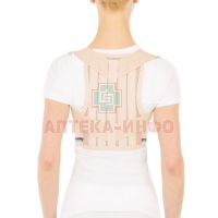 Корректор осанки Т-1703 ортопедический разм. 6-XL (Реклинатор) бежевый (Тривес)