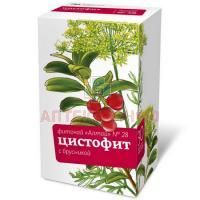 Чайный напиток АЛТАЙ №28 Цистофит с брусникой пак.-фильтр 2г №30 Алтайский кедр/Россия