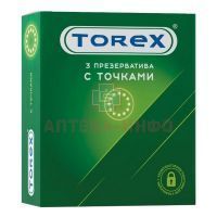 Презерватив TOREX с точками №3 Бергус/Россия