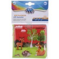 Игрушка CANPOL BABIES книжка мягкая с рисунками с пищалкой 2 (арт. 2/803) Canpol Babies/Польша