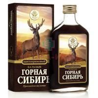 Бальзам безалкогольный СИБИРЬ горная пантокриновый 250мл Магия трав