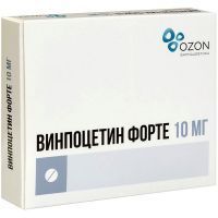 Винпоцетин форте таб. 10мг №90 Озон/Россия