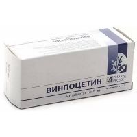 Винпоцетин таб. 5мг №60 Фармпроект