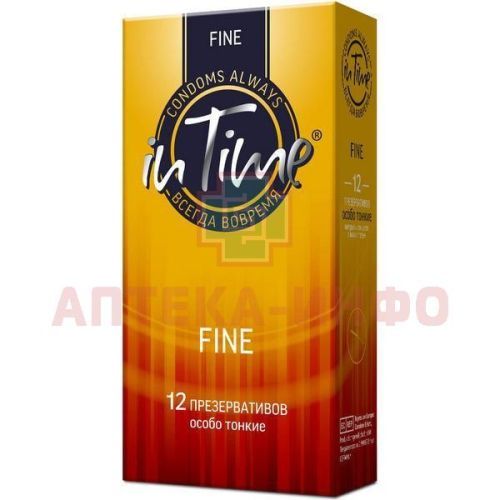 Презерватив IN TIME №12 Fine (особо тонкие) Suretex Ltd/Таиланд