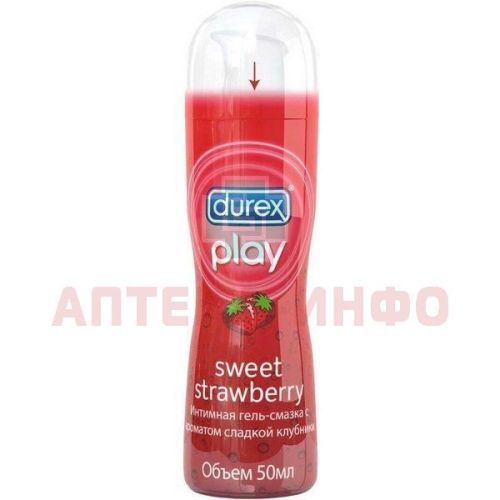 Гель-смазка DUREX Play Sweet Strawberry с ароматом клубники 50мл SSL International/Великобритания