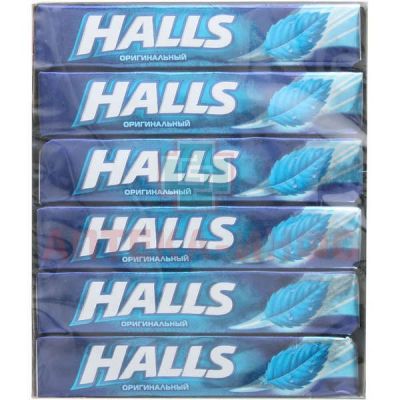 Леденцы HALLS оригинал. 33,5г №12 Cadbury Confectionery Co Ltd/Китай